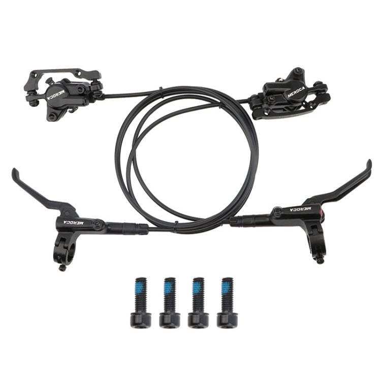 Rynx | Meroca M800 Bicycle Brake Mountain Bike Universal Bilateral Brake Oil Pressure Disc Brake, Style: 1 Pair Oil Brakes