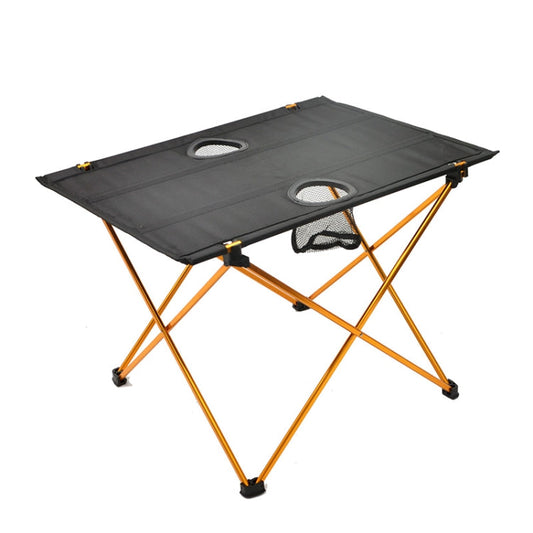 Rynx | 8249 Outdoor Ultra Light Aluminum Folding Table Small Portable Picnic Table(Orange)
