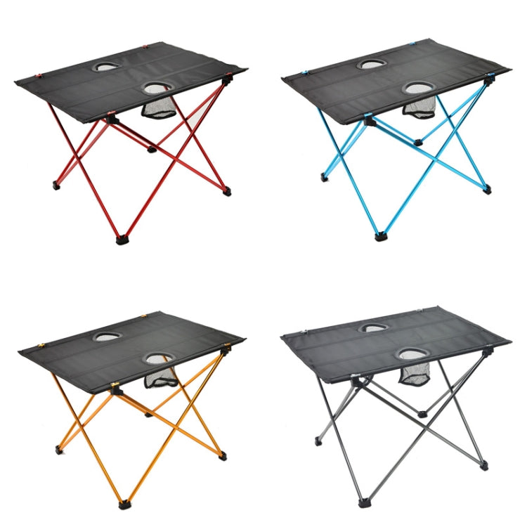 Rynx | 8249 Outdoor Ultra Light Aluminum Folding Table Small Portable Picnic Table(Orange)