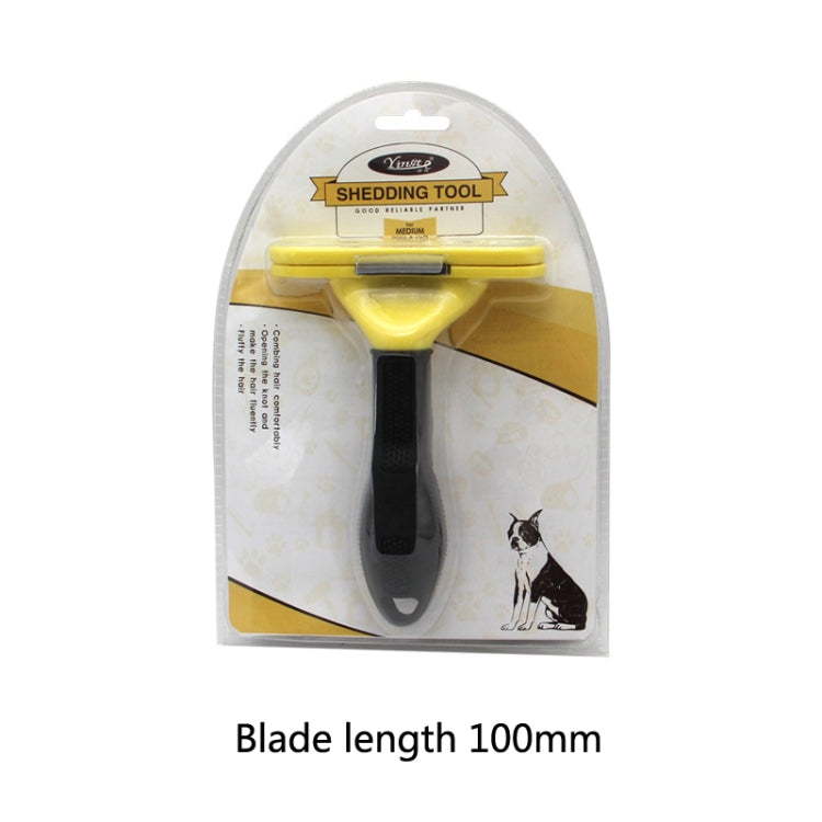Dog Hair Brush Pet Care Tool Hair Removal Measures Hair Removal Brush Pet Supplies, Specification: Large