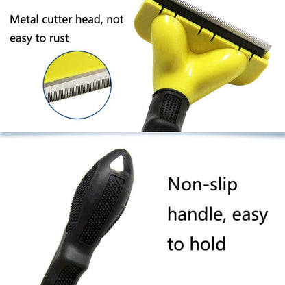 Dog Hair Brush Pet Care Tool Hair Removal Measures Hair Removal Brush Pet Supplies, Specification: Large