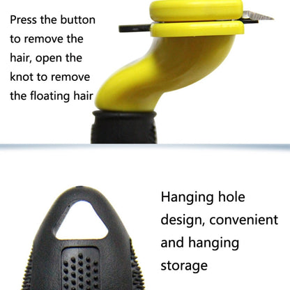 Dog Hair Brush Pet Care Tool Hair Removal Measures Hair Removal Brush Pet Supplies, Specification: Large