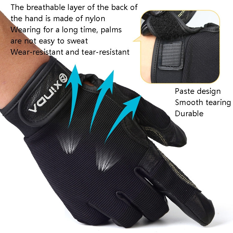Rynx | XINDA H-ST01 Outdoor Rope Drop Gloves Fitness Training Rope Drop Cave SRT Downhill Gloves, Size: XL