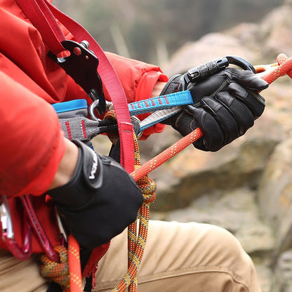 Rynx | XINDA H-ST01 Outdoor Rope Drop Gloves Fitness Training Rope Drop Cave SRT Downhill Gloves, Size: XL