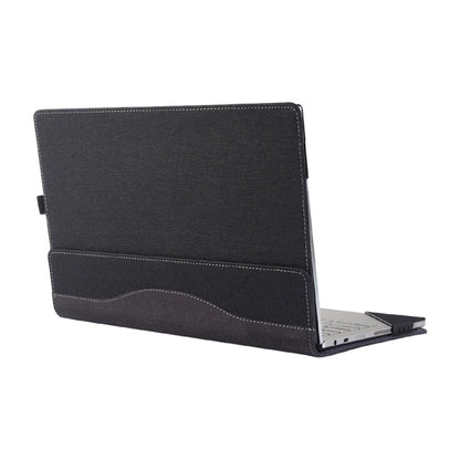 Rynx | Multifunctional PU Leather Laptop Bag with Stand Function, Color: 13.3 Inch Black