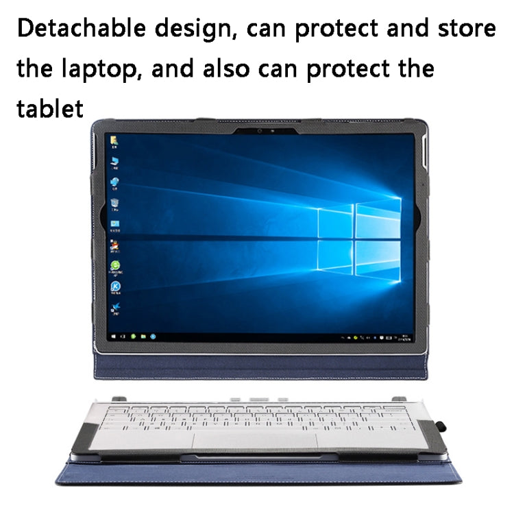 Rynx | PU leather laptop case for Microsoft Surface Book 3 13.5 inches (Gentleman Gray)