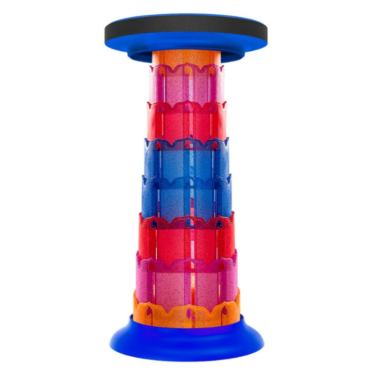 Rynx | Outdoor Portable Lotus Heightened Folding Telescopic Stool(Shining Blue)