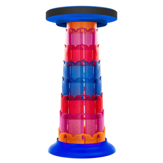 Rynx | Outdoor Portable Lotus Heightened Folding Telescopic Stool(Shining Blue)