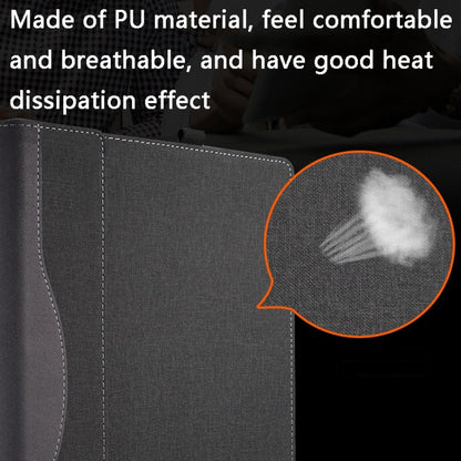 Rynx | PU leather laptop case for HP Spectre X360 15-EB 15.6 (Black)