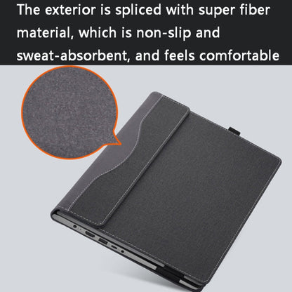 Rynx | PU leather laptop case for HP Spectre X360 15-EB 15.6 (Black)
