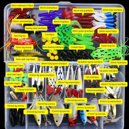 Rynx | 141 PCS / Set Road Squid Hook Accessories Set