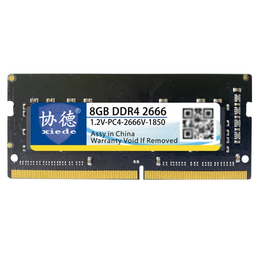 Rynx | XIEDE X064 DDR4 NB 2666 Full Compatibility Notebook RAMs, Memory Capacity: 8GB