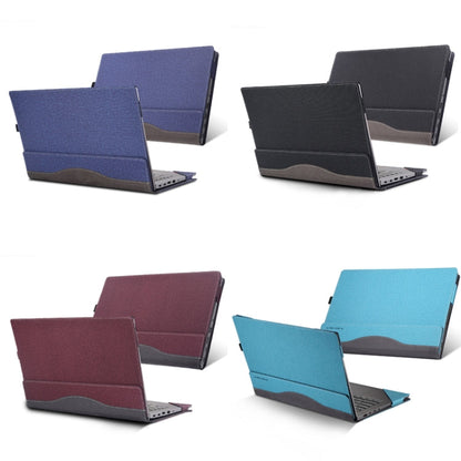 Rynx | Laptop Leather Anti-Fall Protection Case For HP Envy X360 13-Ag Ar(Navy Blue)
