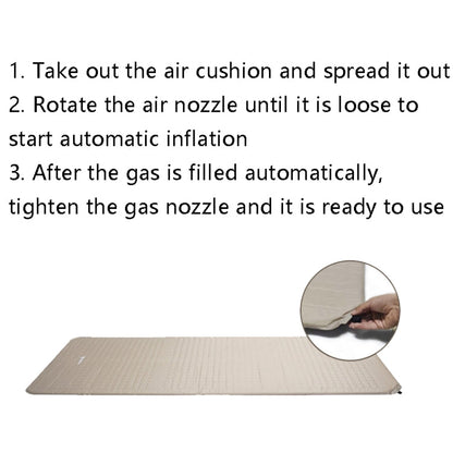 Rynx | CHANODUG CD-4059 Outdoor Camping Wide Tent Inflatable Sleeping Pad(Apricot)
