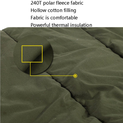 Rynx | CHANODUG FX-8309 Camping Warm Envelop Style Sleeping Bag(Green)