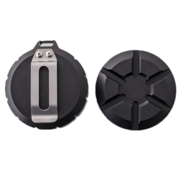 Rynx | Outdoor Portable Stainless Steel First Aid Pill Storage Box(Black)