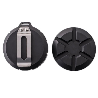 Rynx | Outdoor Portable Stainless Steel First Aid Pill Storage Box(Black)