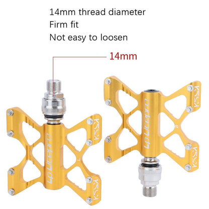 Rynx | LP LitePro K5 Folding Bkie Aluminum Alloy Bearin Pedals(Black)