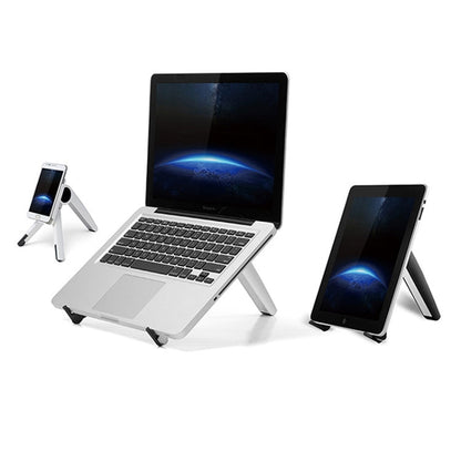 Rynx | UP-1S Folding Laptop Stand Mobile Phone Tablet Desktop Stand (Black)
