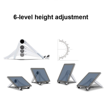 Rynx | UP-1S Folding Laptop Stand Mobile Phone Tablet Desktop Stand (Black)