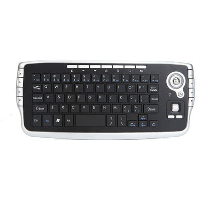 Rynx | MY-10 2.4G 78 Keys 1200 DPI Mini Wireless Trackball Keyboard Wireless Keyboard and Mouse Set