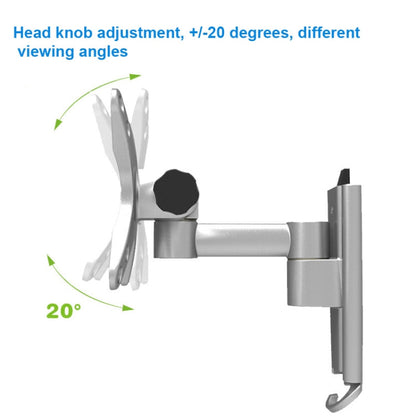 Rynx | Gibbon Mounts L03 Aluminum Alloy Quick Release Monitor Wall Mount (Silver Gray)