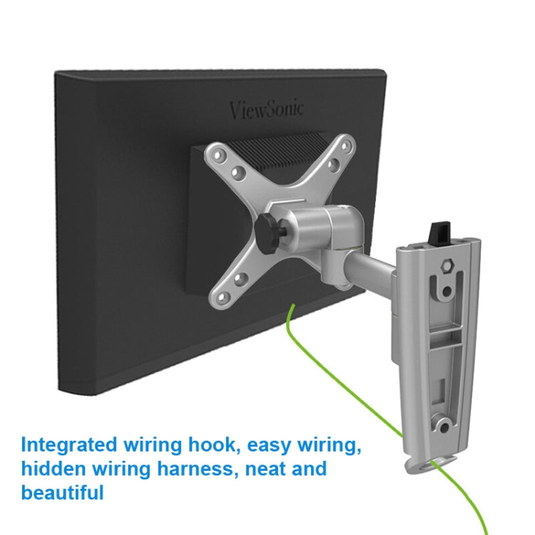 Rynx | Gibbon Mounts L03 Aluminum Alloy Quick Release Monitor Wall Mount (Silver Gray)