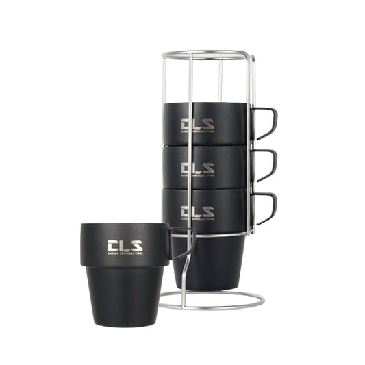 Rynx | CLS 4 in 1 Outdoor 304 Stainless Steel Camping Cup(300ml)