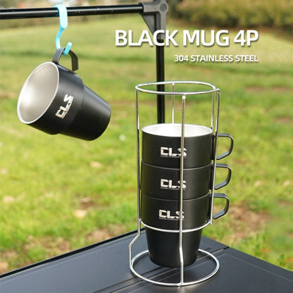 Rynx | CLS 4 in 1 Outdoor 304 Stainless Steel Camping Cup(300ml)