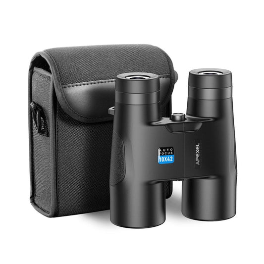Rynx | APEXEL 10x42 Fixed Focus Binoculars  Autofocus Telescope(Black)