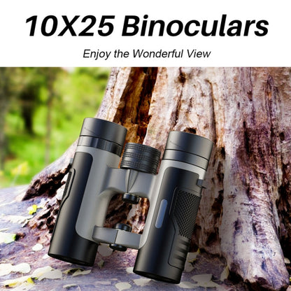 Rynx | APEXEL 10 x 25 Binoculars  BAK4 Prism Zoom Telescope for Bird-watching Hunting Hiking(Black)
