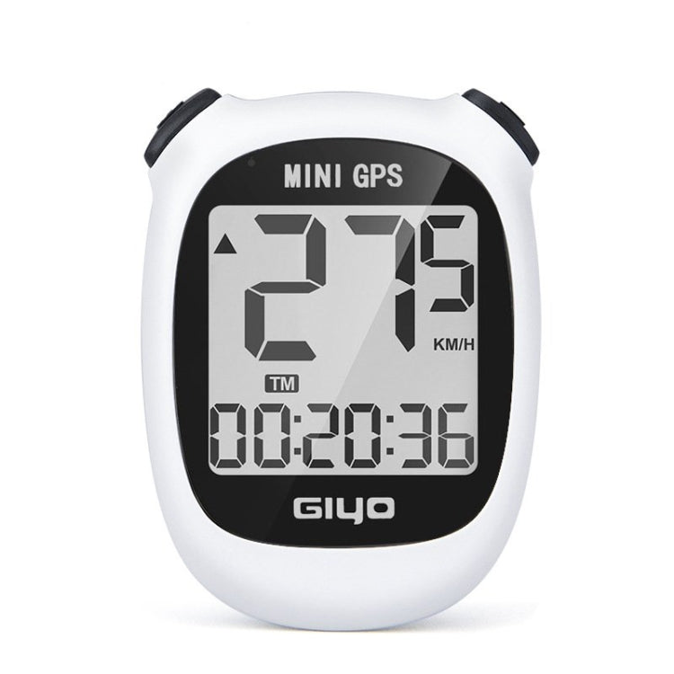 Rynx | GIYO M3 LCD Display Bike GPS Cycling Computer Wireless Road Bicycle Stopwatch Velocimeter(White)