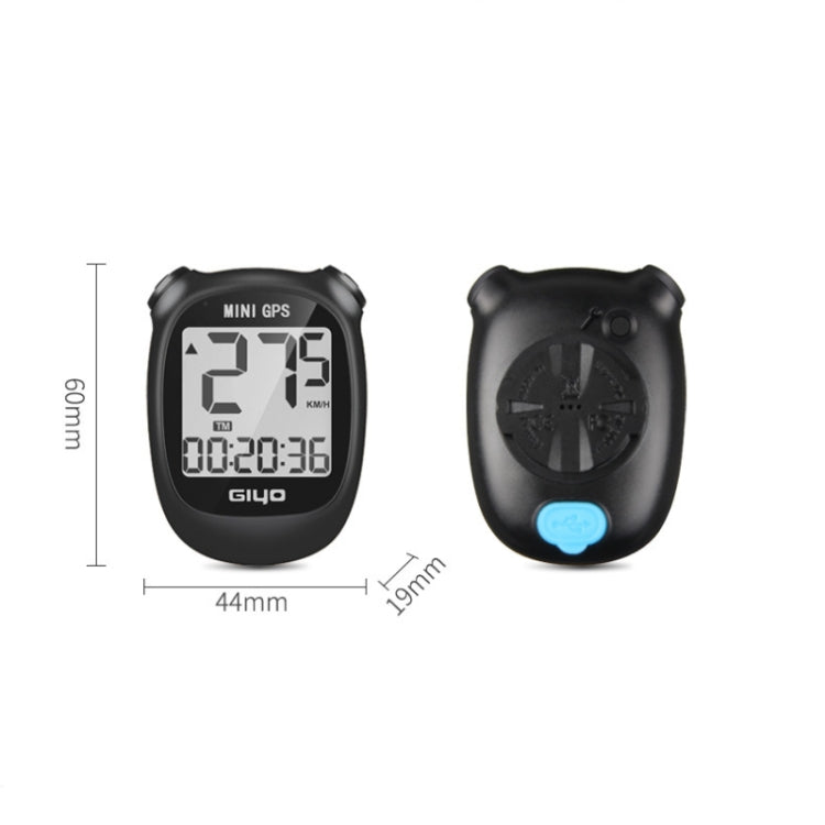 Rynx | GIYO M3 LCD Display Bike GPS Cycling Computer Wireless Road Bicycle Stopwatch Velocimeter(White)