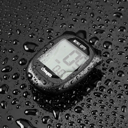 Rynx | GIYO M3 LCD Display Bike GPS Cycling Computer Wireless Road Bicycle Stopwatch Velocimeter(White)