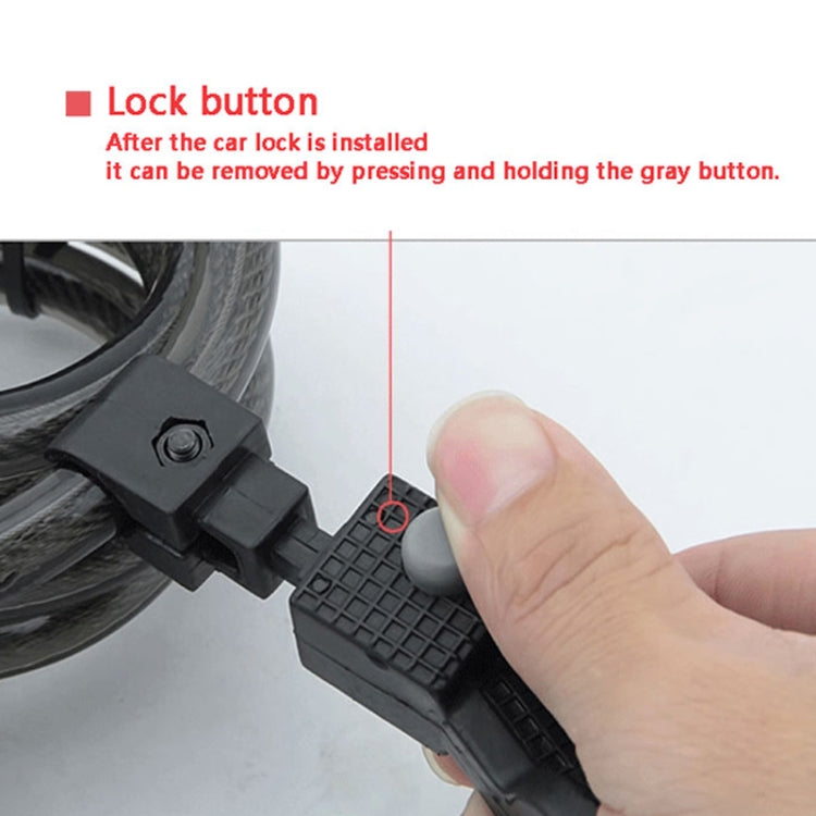 Rynx | ULAC AL-3P Bicycle Alarm Cable Lock Mountain Bike Lock Cycling Supplies