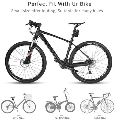 Rynx | PAW Foldable Bike Lock Anti-theft Bicycle Lock Heavy Duty Chain Cable Padlock(Black)