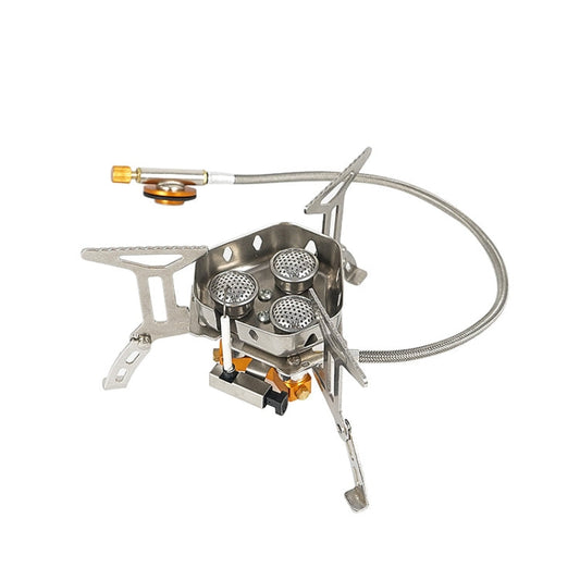 Rynx | Outdoor Portable Three-Head Stove Camping Windproof Stove