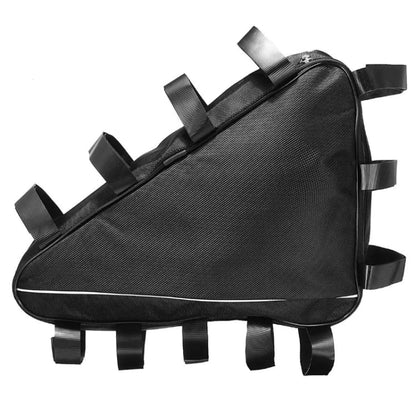 Rynx | 693-1 Mountain Bike Battery Pouch Large Capacity Storage Bag, Size: 39x34x26x8cm(Black)