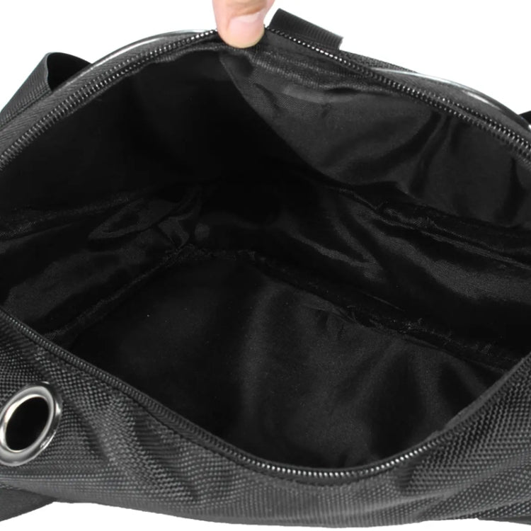 Rynx | 693-1 Mountain Bike Battery Pouch Large Capacity Storage Bag, Size: 39x34x26x8cm(Black)