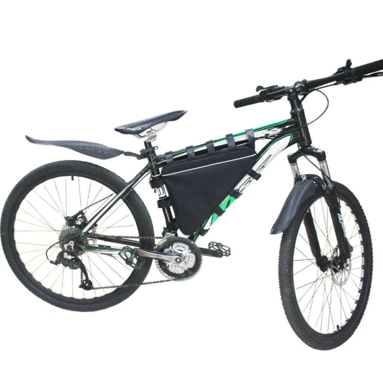 Rynx | 693-1 Mountain Bike Battery Pouch Large Capacity Storage Bag, Size: 39x34x26x8cm(Black)