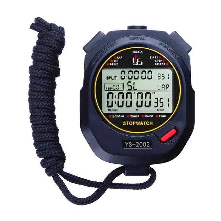 Rynx | YS Millisecond Stopwatch Timer Running Training Referee Stopwatch, Style: YS2002 200 Memory