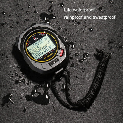 Rynx | YS Millisecond Stopwatch Timer Running Training Referee Stopwatch, Style: YS2002 200 Memory