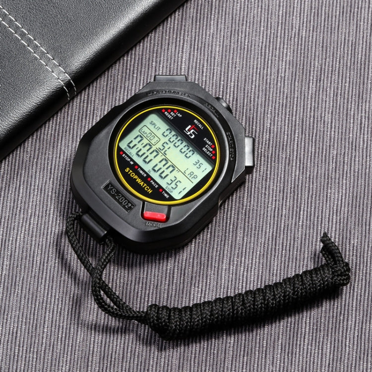 Rynx | YS Millisecond Stopwatch Timer Running Training Referee Stopwatch, Style: YS2002 200 Memory