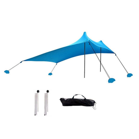 Rynx | Outdoor Beach Lycra Canopy Camping Tent Sunshade Fishing Tent, Size: 210x160x150cm(Blue)
