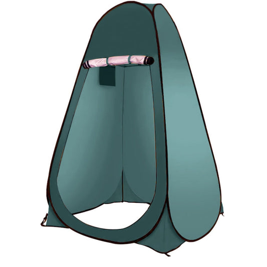 Rynx | Outdoor Camping Toilet Changing Tent Automatic Shower Bathing Tent, Style: Single Person(Oily Green)
