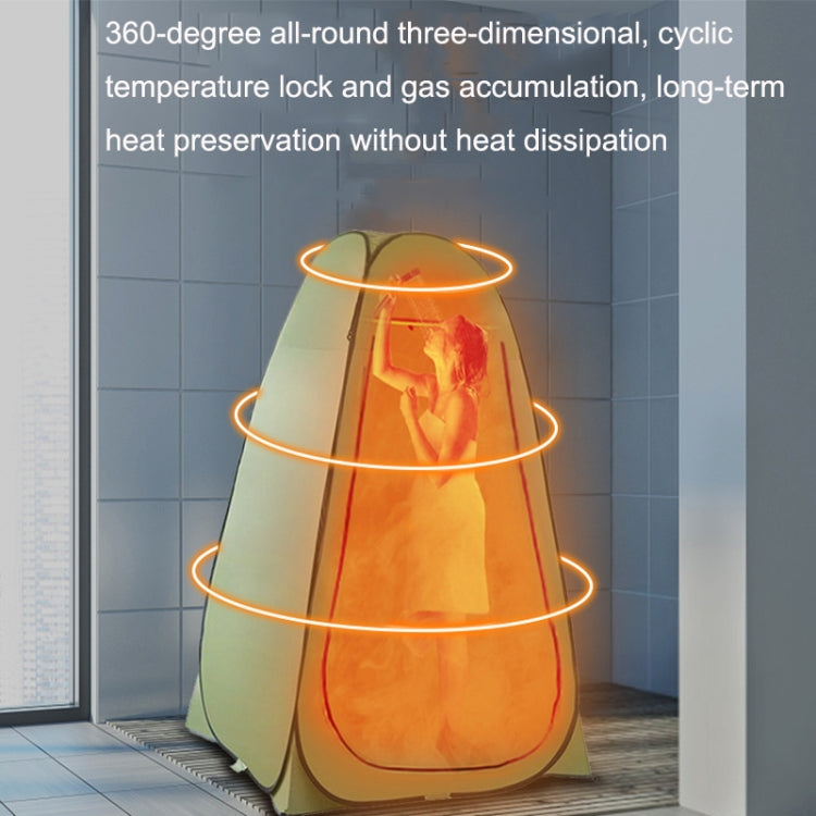 Rynx | Outdoor Camping Toilet Changing Tent Automatic Shower Bathing Tent, Style: Single Person(Oily Green)