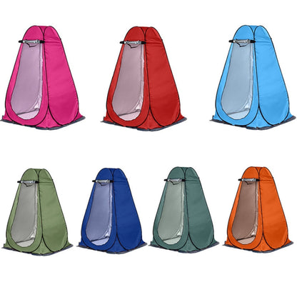 Rynx | Outdoor Camping Toilet Changing Tent Automatic Shower Bathing Tent, Style: Double Person(Blue)
