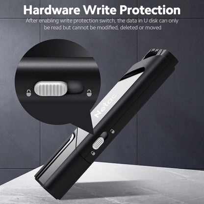 Rynx | Netac U336 Protection with Lock Car High-Speed USB Flash Drives, Capacity: 32GB