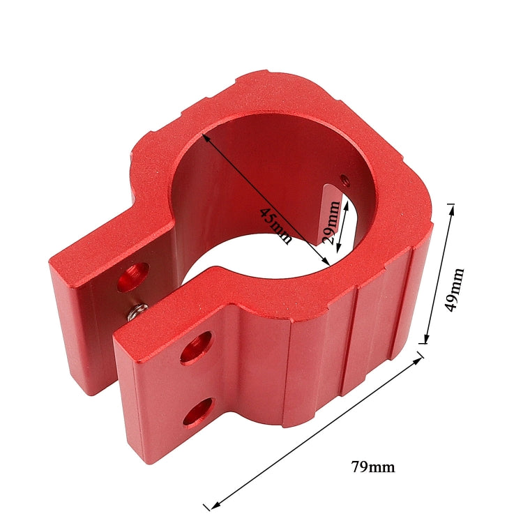 Rynx | Folding Clamp For ZERO 8X 10X 11X SPEEDUAL Dualtron DT3 Thunder Electric Scooter Without Pad  Black