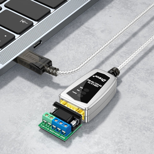 Rynx | DTECH DT-5119 0.5 m USB to RS485/422 Industrial Converter Serial Line Communication Adapter